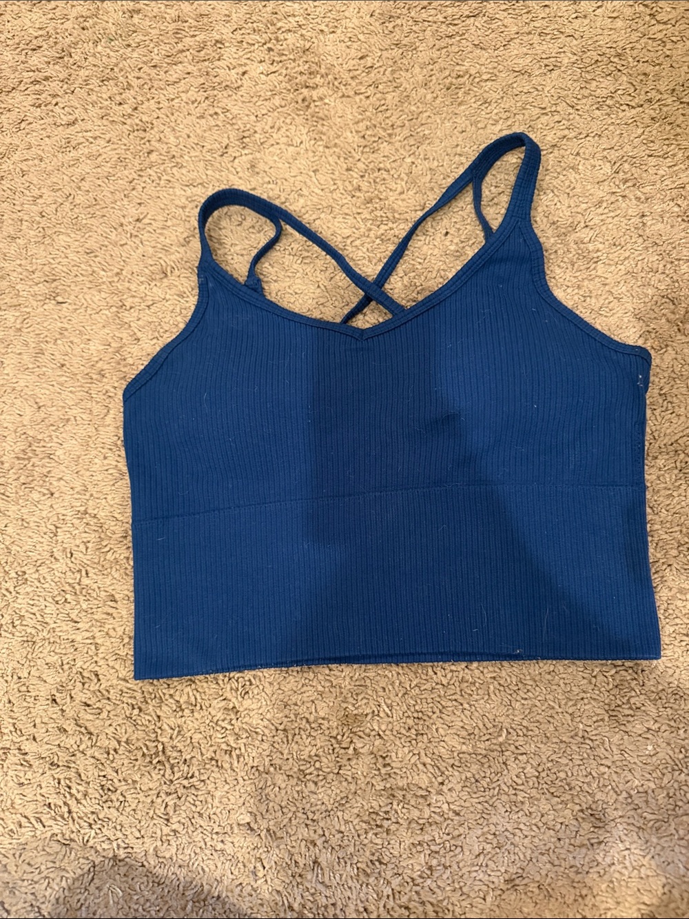 Freely Crop Tank Top-M
